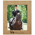 8" x 10" Light Brown Leatherette Frame